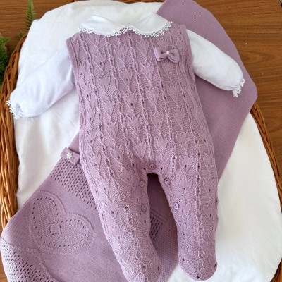  Saída de Maternidade Alana - Lilás